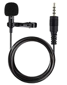Dynamic 3.5mm Microphone for Clear Voice Recording – Ideal for YouTube, Interviews and Vlogging –Universal Compatibility with Smartphones, PCs, & Laptops