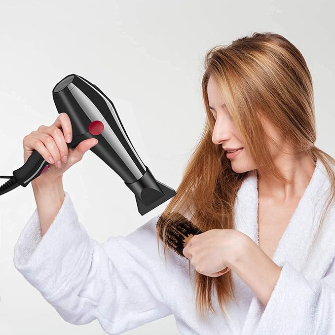 Professional Multi Purpose Nova Nv-6130 Hair Dryer For Men And Women Hair Dryer (1800 W, Black) (Black) - 1800 Watts - Image 5