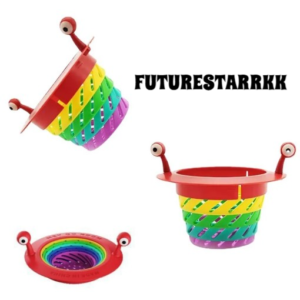 FUTURESTARRKK Sink Strainer, Foldable Rainbow Sink Drain Filter Sink Funnel Anti Blocking Universal Kitchen Bathroom Sink Strainer Residue Filter Sink Basket